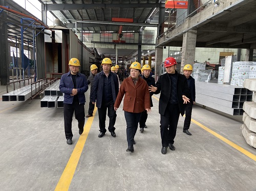 遵义市副市长李莲娜莅临贵州正合铝业视察调研