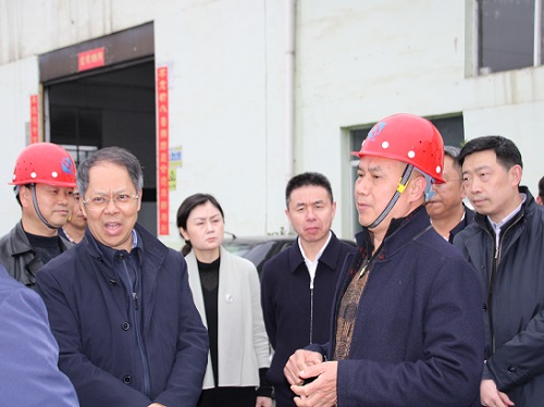 副省长陶长海一行莅临贵州正合铝业视察调研